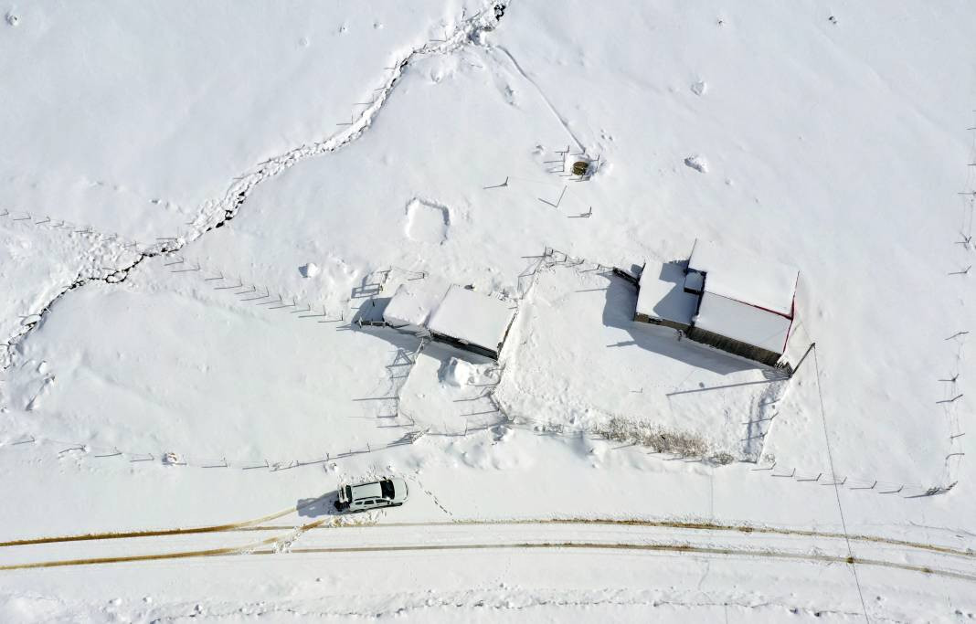 Trabzon'un yüksek kesimleri beyaz örtüyle kaplandı - Resim: 7